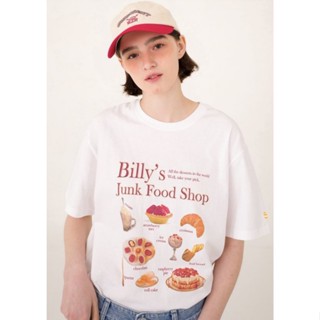 ALAND เสื้อยืด MAINBOOTH BILLYS DESSERT T-SHIRT