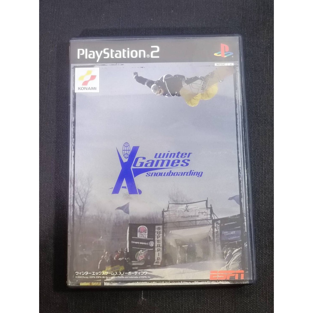 แผ่นแท้ PS2 โซน JP  Xgame ESPN winter (่japan)
