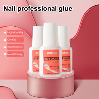 [B_398] 7g Nail Glue Quick Good Brightness Mild High Hardness Sticky Gem Glue for Lady