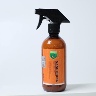 Nano Shine HYDROPHOBIC SPRAY สเปรย์เคลือบเงาสูตร Wax+Silica+Teflon แถมฟรี! ผ้าไมโครไฟเบอร์ 1 ผืน