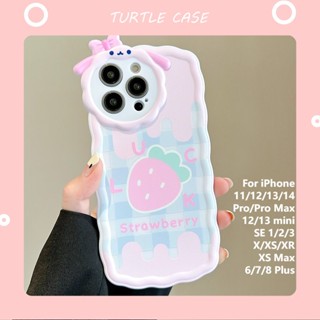 [พร้อมส่ง] เคสโทรศัพท์มือถือ ซิลิโคน ลายแกะน้อยน่ารัก สําหรับ iPhone 14 13 12 11 PROMAX XS XR XSMAX SE2020 6 7 8PLUS MINI