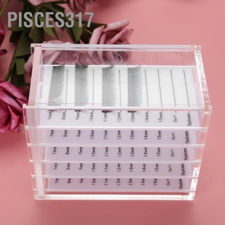 BPisces317 กล่องพลาสติก 5 ชั้น สําหรับเก็บขนตาปลอม