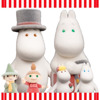 ✅MOOMIN Doll Collection bandai mini figures Gashapon🇯🇵โมเดล กาชาปอง มูมิน กล่องครบ ฟิกเกอร์เล็กน่ารัก