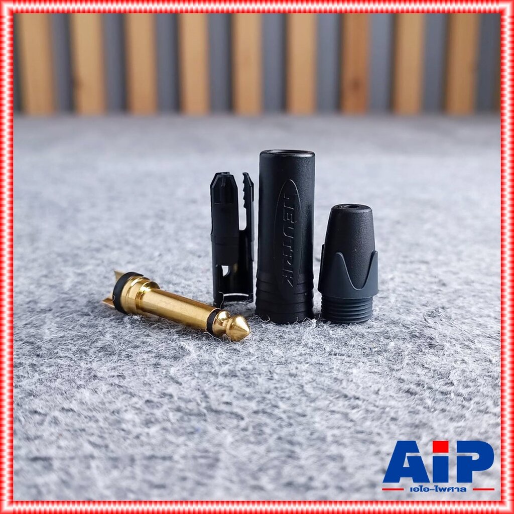 ตัวสีดำ 1ตัว NEUTRIK NP2X-B สีดำ ของแท้ ปลั๊กไมค์โมโน (Mono Phone Plug) โฟนปลั๊ก โฟนโมโน Phone mono NP 2X NP-2X NP2X ...