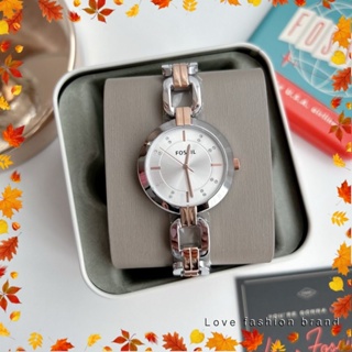 👑ผ่อน0%~แท้100%👑 BQ3206 BQ3341 BQ3207 นาฬิกาข้อมือ Fossil Kerrigan Quartz Stainless Steel Dress Quartz Watch