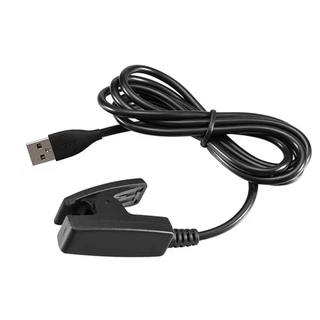 Aaur 100 ซม.39 นิ้วสีดําสายชาร์จสําหรับผู้เบิกทาง Garmin 235 35 230 630 735XT Smartwatch อุปกรณ์เสริมสําหรับ Approach S2