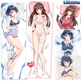 ปลอกหมอน พิมพ์ลายการ์ตูนอนิเมะ Dakimakura Kanojo Tachibana Hina Tachibana Rui สําหรับตกแต่งบ้าน