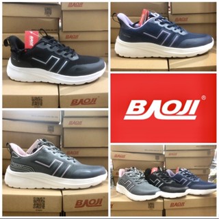 ‼️ลิขสิทธิ์แท้‼️ Baoji BJW905 Running รองเท้าผ้าใบบาโอจิ รองเท้ากีฬา