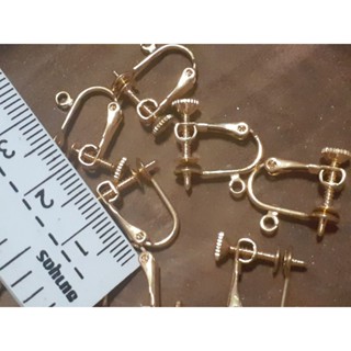 20ชิ้น อะไหล่ทำต่างหู ตุ้มหู earring อะหลั่ย งานฝีมือ เครื่องประดับ