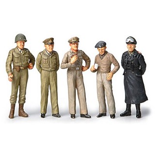 [ชุดโมเดลสเกลประกอบเอง] TAMIYA 32557 1/48 WWII FAMOUS GENERAL SET โมเดลทามิย่าแท้ model