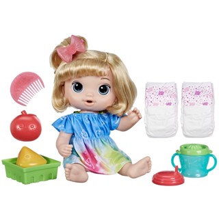 (ของแท้100%) Baby Alive Fruity Sips Doll, Apple