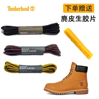 [ชนเผ่าสีหลัก] Timberland Timberland Original Shoelace Classic Kick Not Bad Rhubarb รองเท้าบูทมาร์ติน เชือกผูกรองเท้า ทรงกลม สําหรับผู้ชาย ผู้หญิง