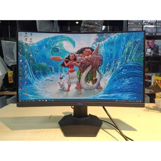 สินค้าใหม่ประกัน 3 ปี MONITOR หน้าจอโค้ง LED 24" DELL รุ่น S2422HG ความถี่ 165Hz