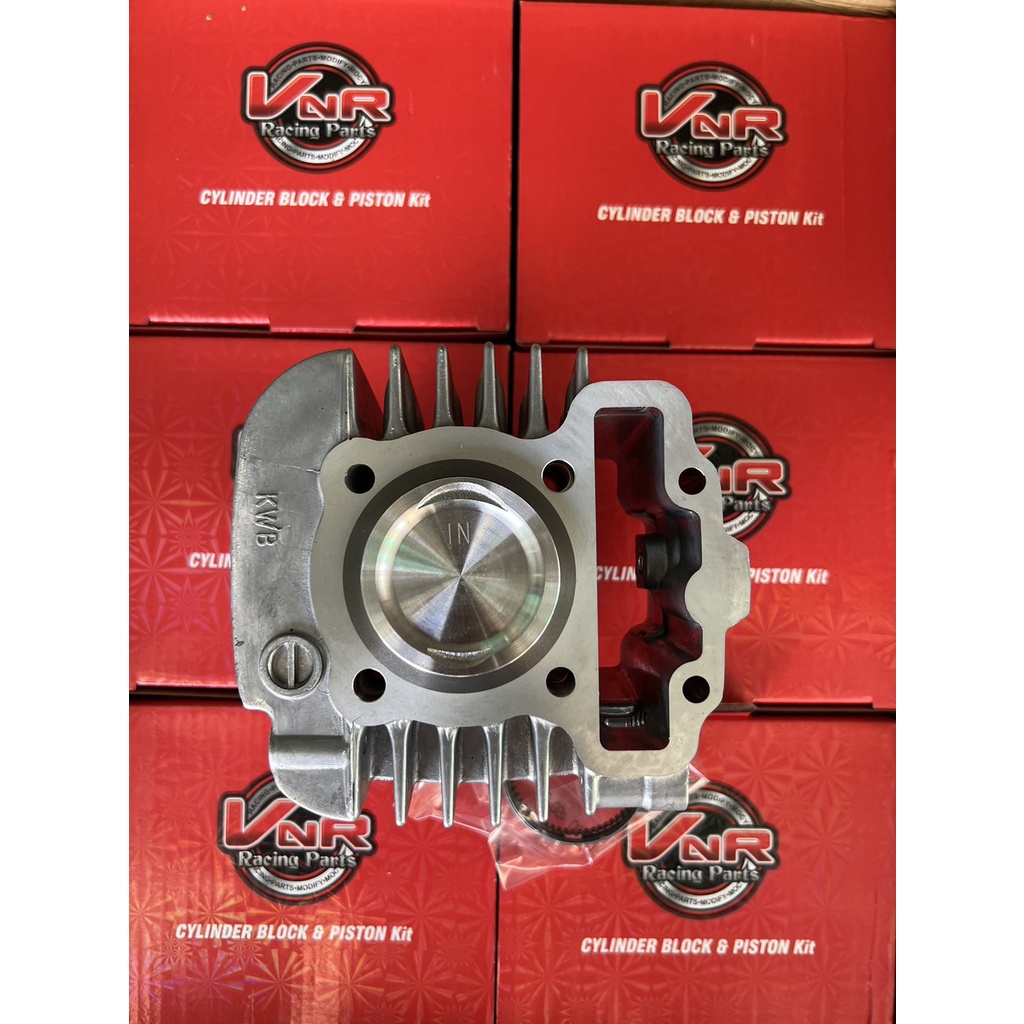 เสื้อสูบเวฟ110i ชุดเสื้อสูบเดิม50-56มิล พร้อมลูกสูบ เสื้อสูบเวฟ110i WAVE-110i หลบวาล์ว ครบเซ็ทชุดใหญ