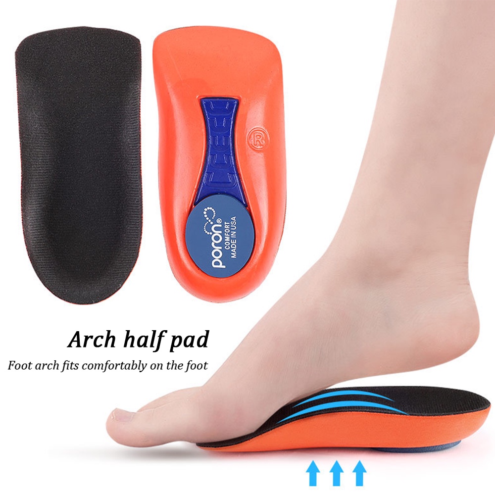 พื้นรองเท้าถ้วยส้น 1 คู่สําหรับอาการปวดส้นเท้า Plantar Fasciitis, พื้นรองเท้าดูดซับแรงกระแทกสูงสุด