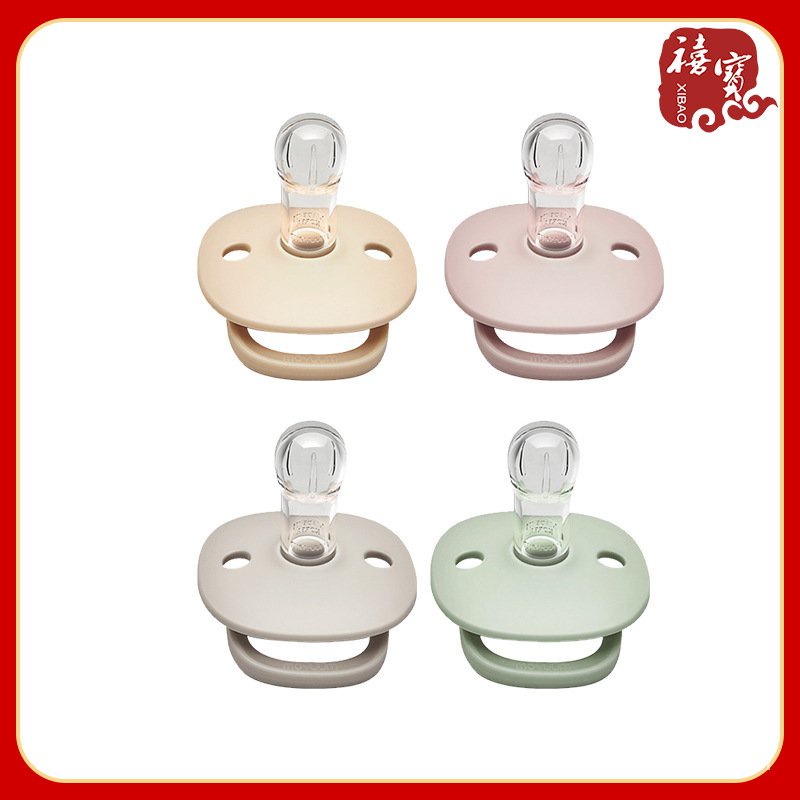 เกาหลีmoyuumจุก1วรรค2ส่วนสีเบจสีเทาสีชมพูสีเขียวซิลิโคนนุ่มจุกนมหลอก V5LB