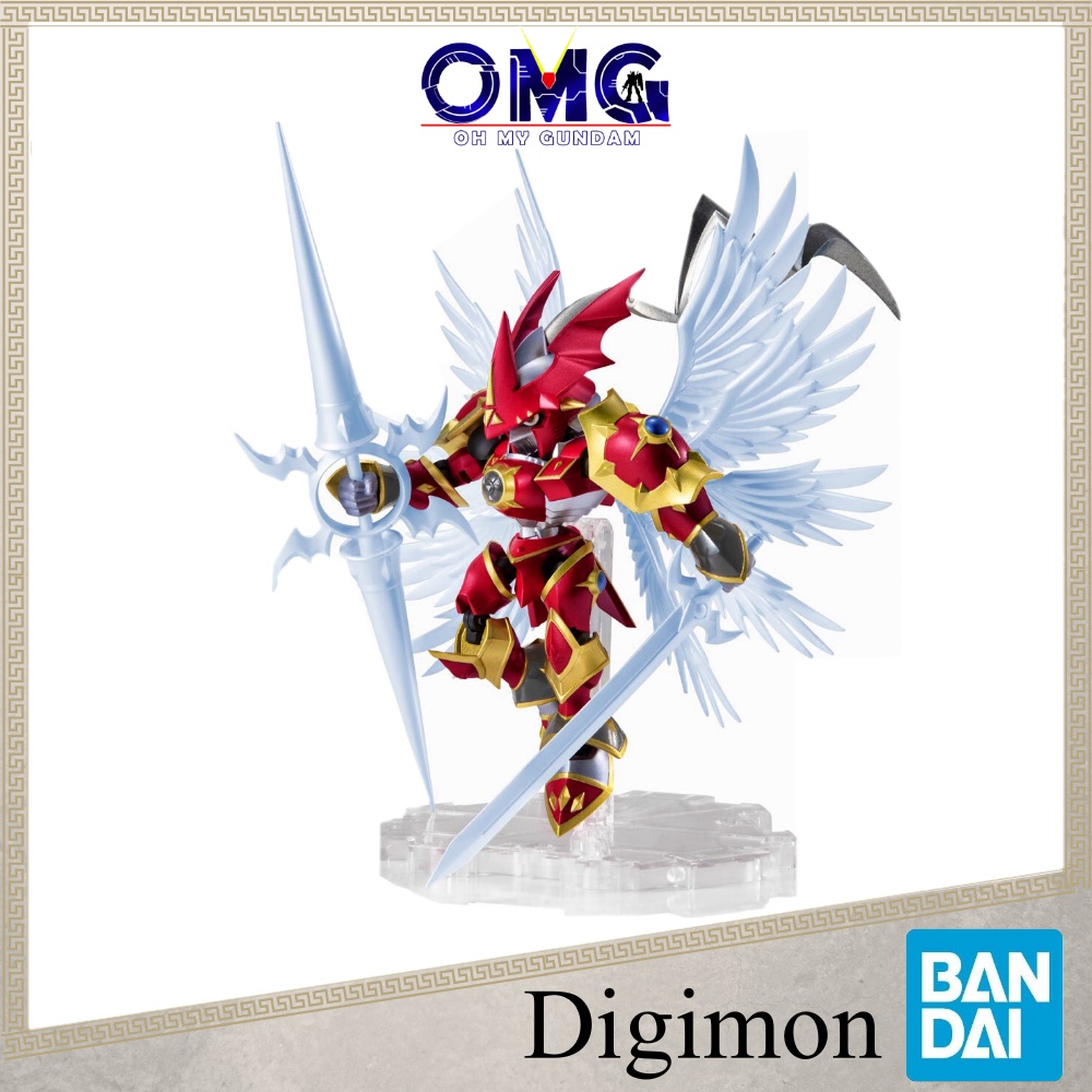 Bandai NXEDGE Dukemon Crimson Mode 63745 Digimon Digital Monster Duke mon NX Edge Dukemon Figure OMG