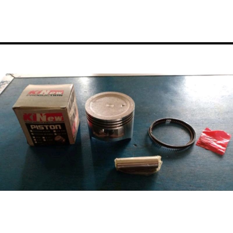MESIN Complete Piston Assy พร้อม Yamaha MZ175 MZ 175 แหวนลูกสูบเครื่องยนต์มาตรฐาน