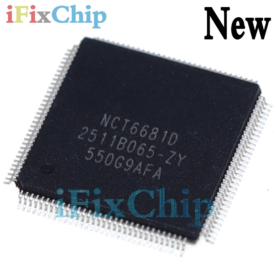1 ชิ้นใหม่ล่าสุด NCT6681D QFP-128