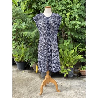 Vintage Dress พลีททั้งตัว Plus size