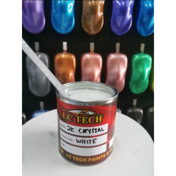 2K CAR PAINT CRYSTAL WHITE / CRYSTAL PUTIH