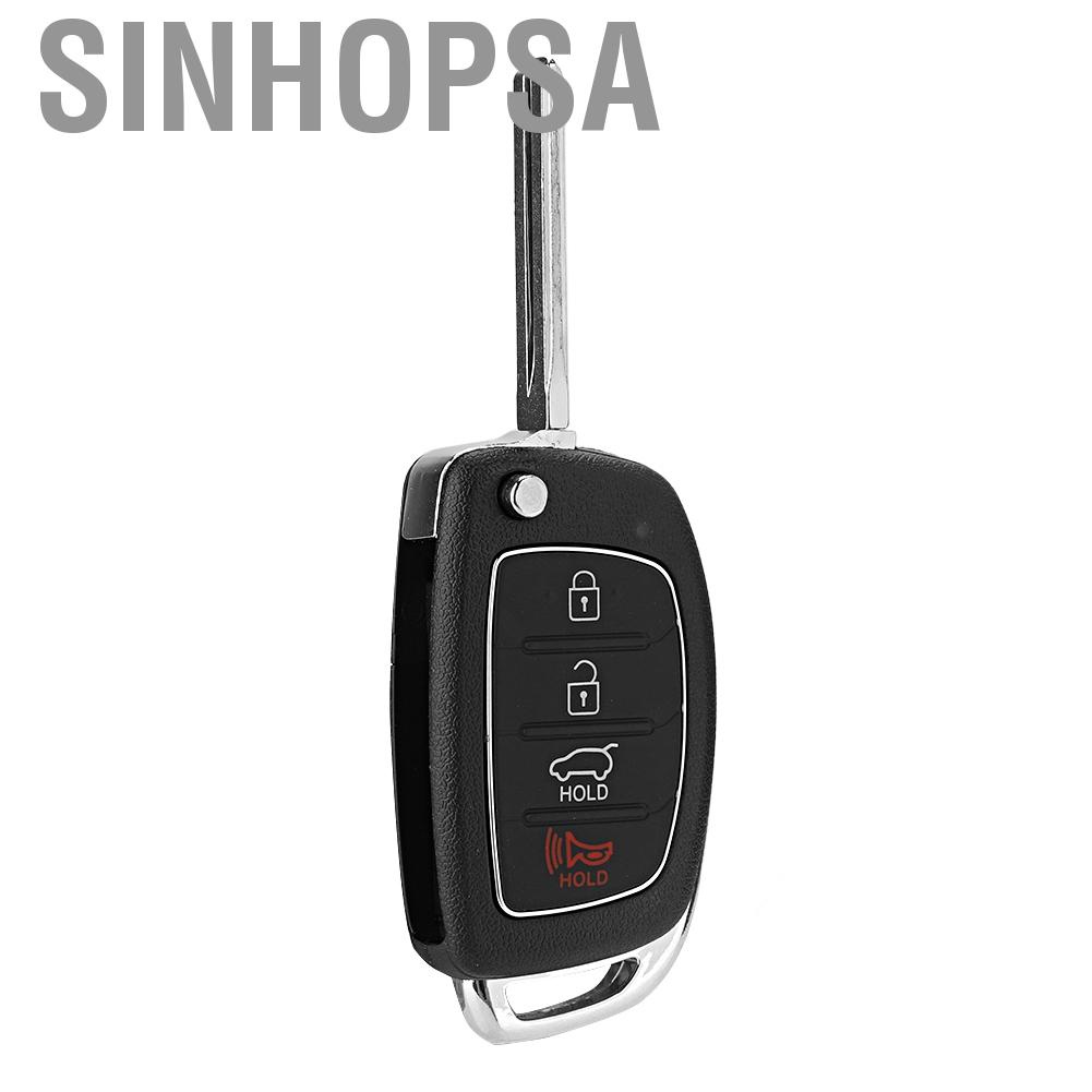 Sinhopsa Key Fob Cover 4 Button Key Fob Case High Durability Best