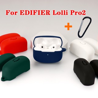 เคสซิลิโคน พร้อมตะขอ สําหรับ EDIFIER Lolli Pro2