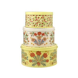 Cath Kidston Set of 3 Cake Tins Showstopper Yellow