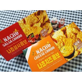 [พรีออเดอร์]Youus Nacho Combo นาโช คอมโบ (แผ่นข้าวโพดทอดกรอบพร้อมซอสซัลซ่า และชีส (ตรา ยูอัส) 93 g.