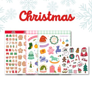 สติกเกอร์ ไดคัท คริสต์มาส  🎄 diccut sticker Christmas