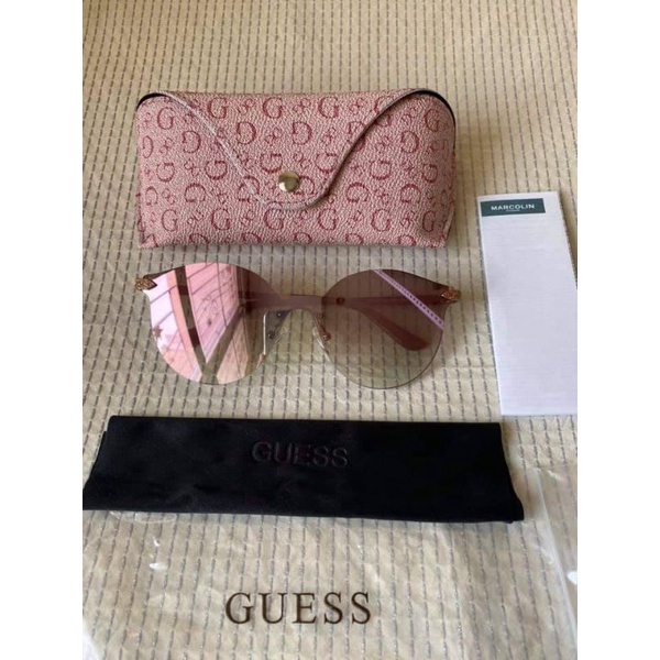 GUESS GU7547 แว่นกันแดดแบรนด์แท้ ของใหม่ รหัสสี รหัส 28U