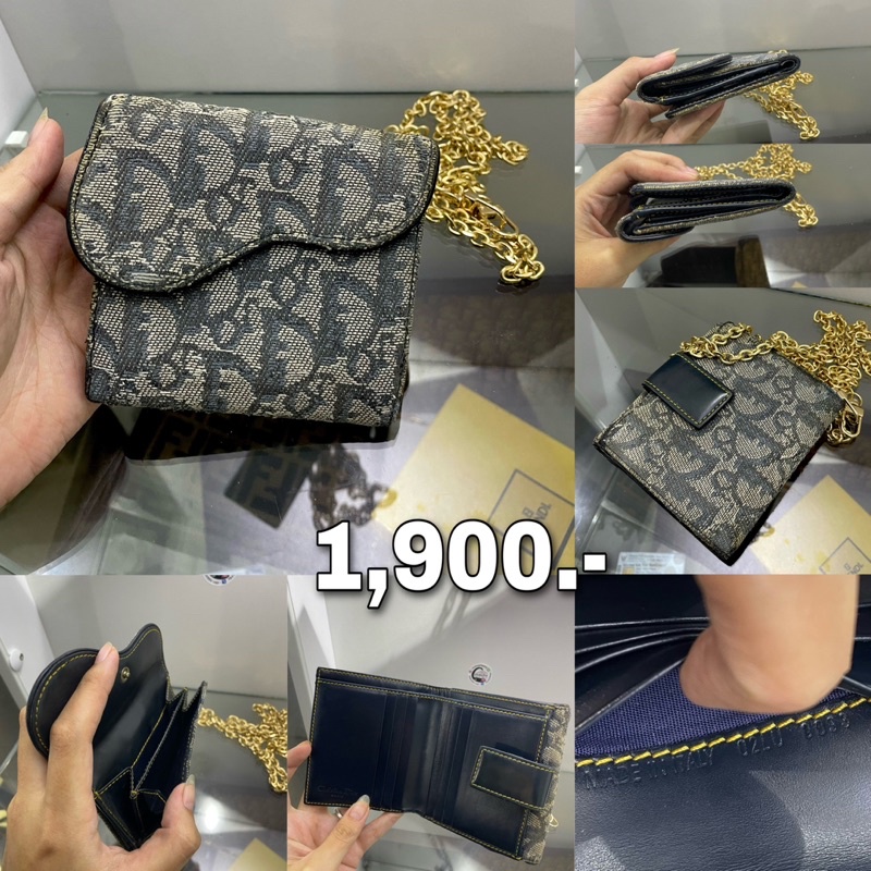 Used Dior Wallet Vintage ของแท้100%