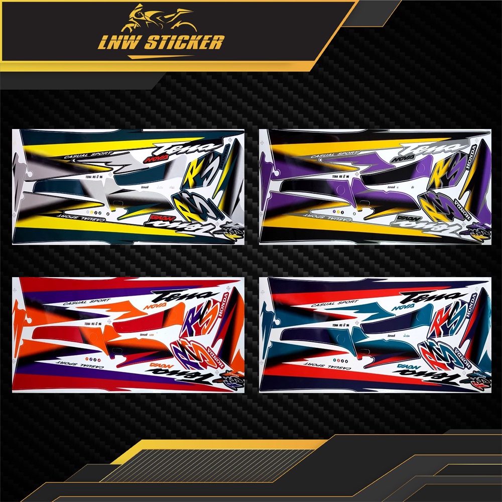 สติ๊กเกอร์ Tena Rs ปี96 สติ๊กเกอร์ เทน่า Rs ปี1996