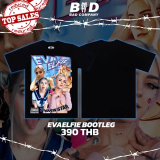 [ใช้โค้ดหน้าร้านลด 50บาท]StreetStyle_Shop | เสื้อยืดUnisexสกรีนลาย Eva Elfie Bootleg เสื้อผู้ชาย เสื้อผู้หญิง_25