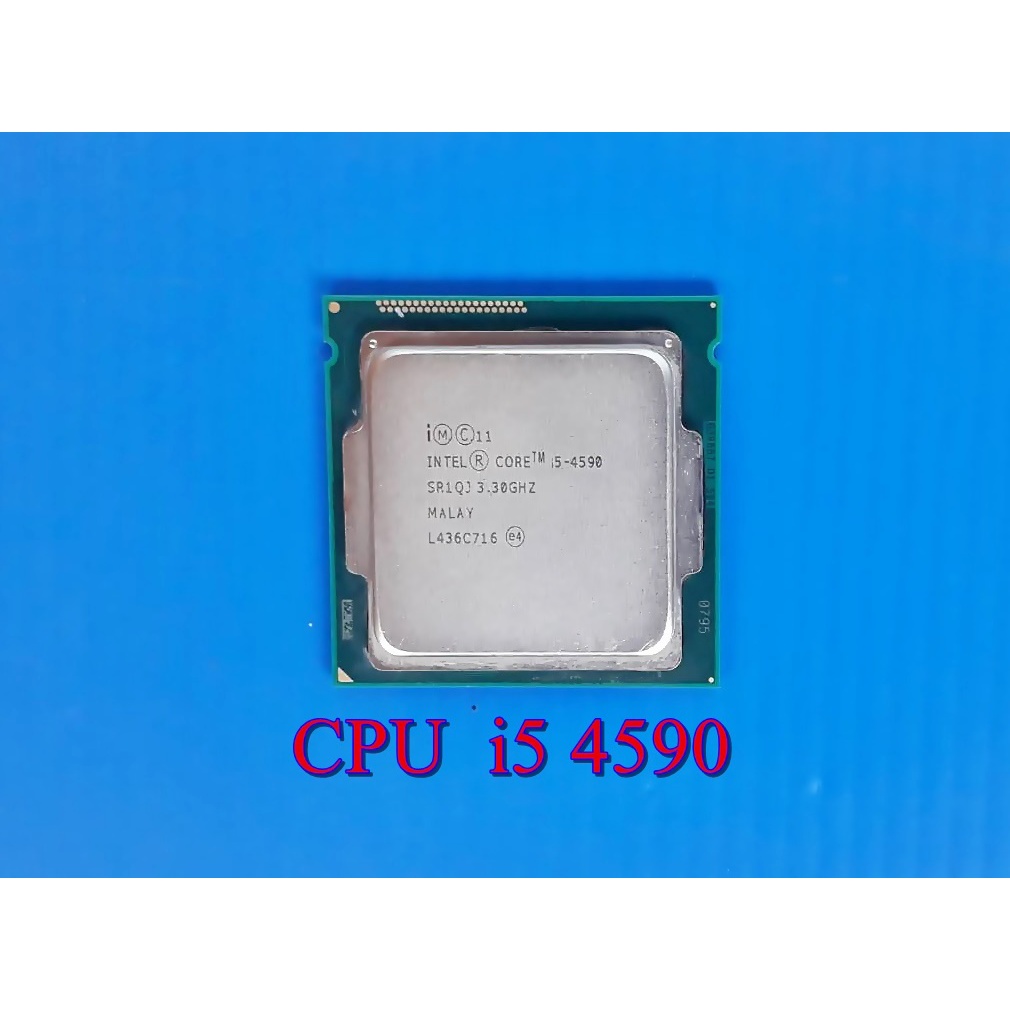 CPU ( ซีพียู ) INTEL CORE i5 4590S 3.0 GHz ( LGA 1150 ) สินค้ามือสองสภาพดี รับประกันยาว 1 เดือน
