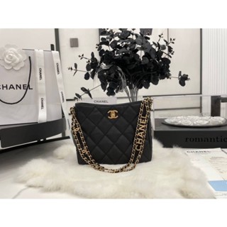 Chanel งานสวย ตรงปก Grad VIP หนังเเท้ ดีที่สุด Size 18CM free box set