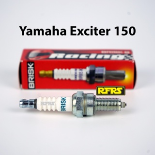 หัวเทียน BRISK PREMIUM ZS ไร้เขี้ยว Yamaha Exciter 150 Spark Plug (SZ01RA) รองรับเฉพาะเบนซิน 95 Made in EU