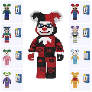 ของเล่นตัวต่อ ฟิกเกอร์ Bearbrick Super Mario Joker Woody Winnie สําหรับเด็ก