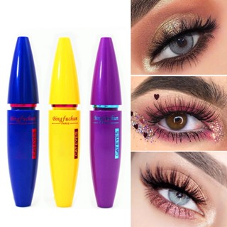 Thick Curly  Waterproof  Anti Sweat  Non Staining Grind Texture Crust  Mascara