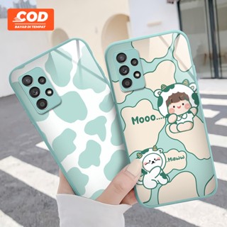 G043 เคสโทรศัพท์มือถือ กระจกนิ่ม ลายชิมเมอร์ พร้อมสายคล้อง สําหรับ A52 A52S 5G A32 4G A32 5G A13 4G A33 5G A53 5G A31 A23 A22 4G A12 M12 A02 A02S A03S A03 A03 Core A51 A21S A73 5G A72