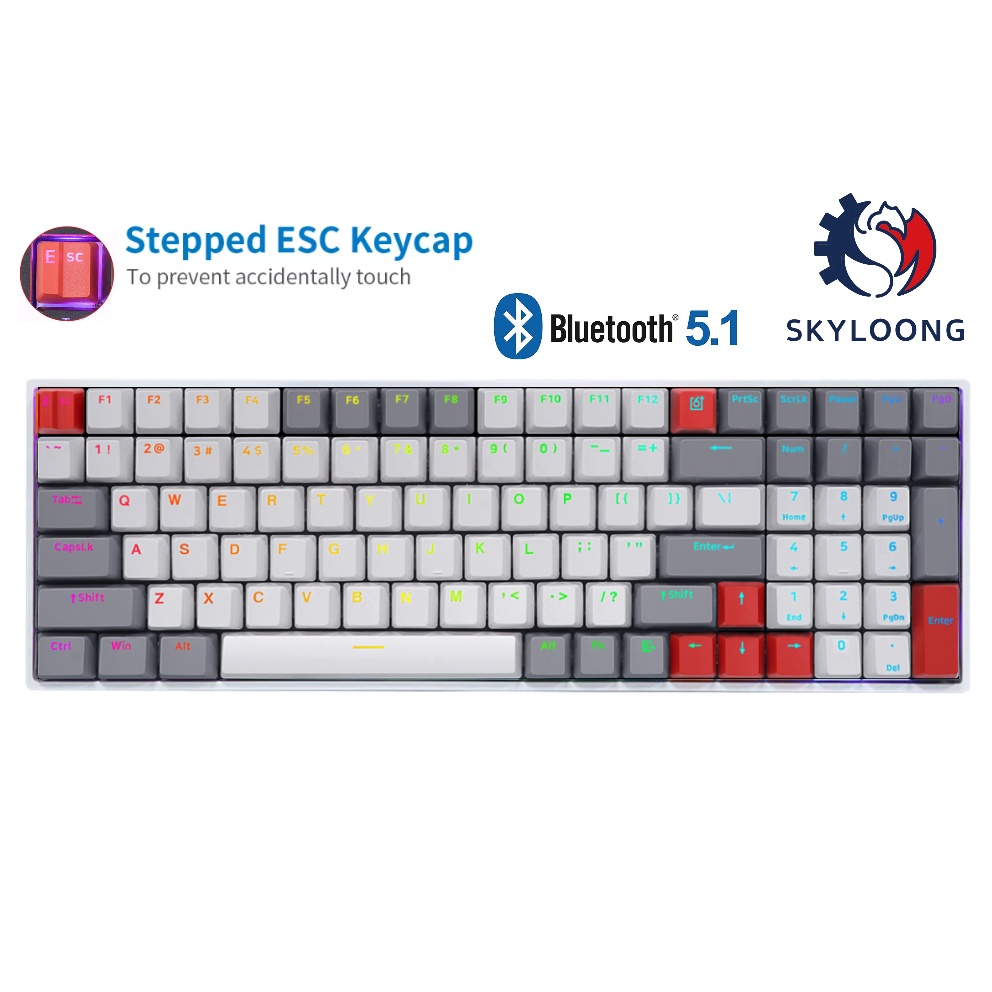 #SKYLOONGTHAILAND #GK96SLITE #96KEYLAYOUT #GASKETSOUND