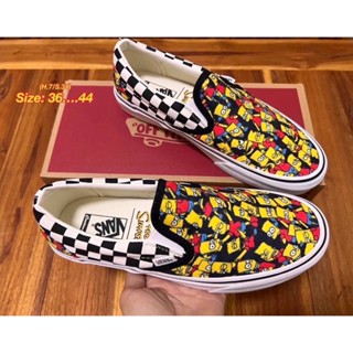 🛒Vans slio on🅰️พร้อมกล่อง🛍มีไซส์ 36-44