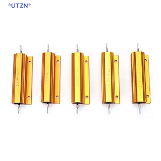 UTZN&gt;  	1/2/4/8/10 Ohm 100W Watt Shell Power Aluminum Housed Case Wirewound Resistor New new