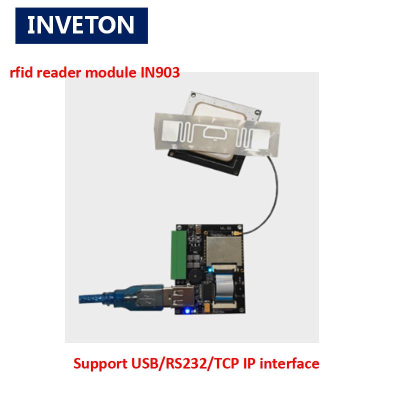 uhf epc rfid board module USB ttl rs232 / passive gen2 long range usb rfid uhf reader writer module   mini antenna ceram