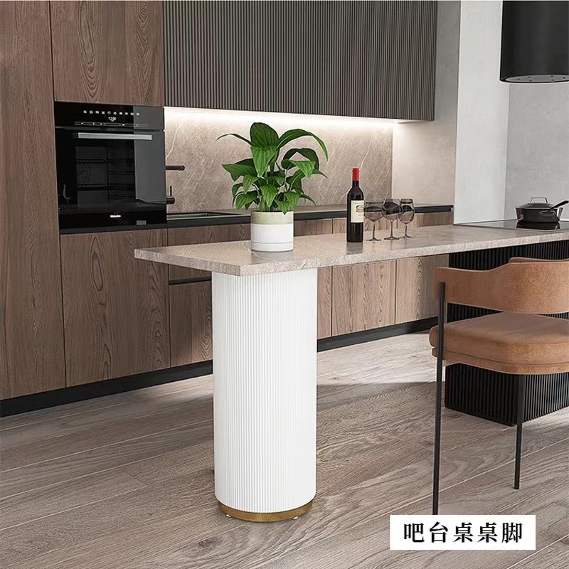 Light Luxury Metal Iron Art Table Leg Bracket Dining Table Kitchen