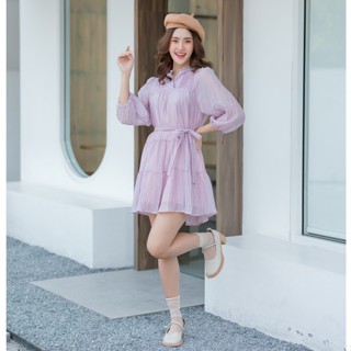 APRIIL.STORE : PURPLE DRESS