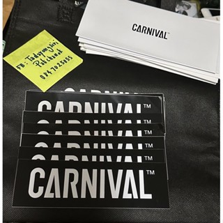 Carnival sticker [ของแท้] พร้อมส่ง