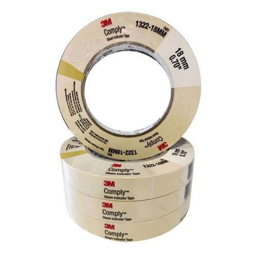 ออโตเคลปเทป 3M™ Autoclave Tape ( ขนาด 1/2 , 3/4 )