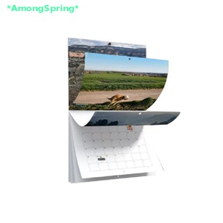 AmongSpring&gt; 2023 Calendar Funny Calendar Dog Pooping Wall Calendar Pooches Calendar new