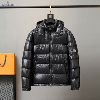 Moncler100% ของแท้ เสื้อแจ็กเก็ต เสื้อฮู้ดดี้ กันลม ลําลอง คลาสสิก ฤดูหนาว สําหรับผู้ชาย ผู้หญิง